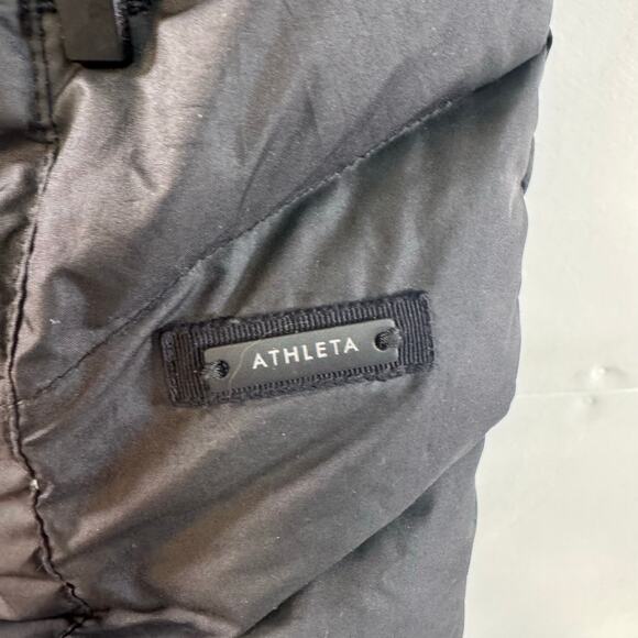 Athleta long puffer hooded vest XS - Picture 8 of 12